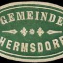 Siegelmarke Gemeinde Hermsdorf W0262268