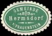 Siegelmarke Gemeinde Hermsdorf bei Frauenstein W0252627