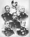 Prussian military leaders in Sadowa