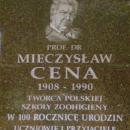 Mieczysław Cena tablica 1